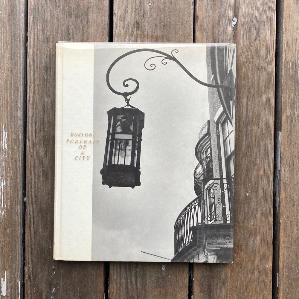 1st Ed Boston Portrait of a City Walter Muir Whitehill Photography New England